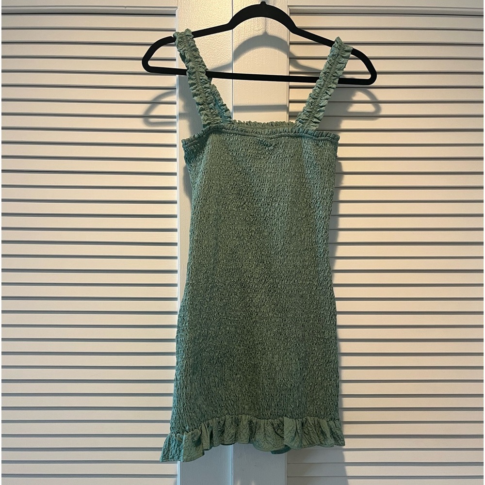 Zara mini dress in teal size XS